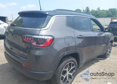 2024 Jeep Compass Limited 4X4 z USA, uszkodzony, nr VIN 3C4NJDCN2RT129133